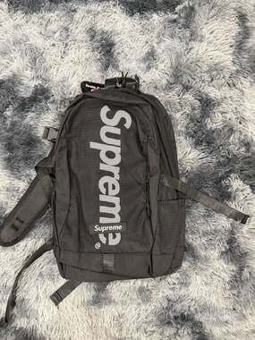 Supreme SS20 Mesh Backpack Black